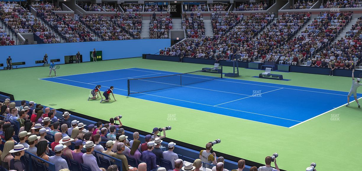 Arthur Ashe Stadium - Section 27 Seat View