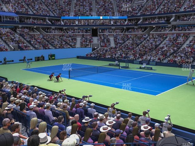 Arthur Ashe Stadium - Section 27 Seat View