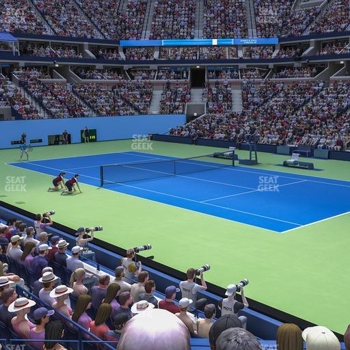 Arthur Ashe Stadium - Section 28 Seat View