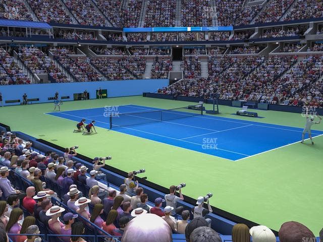 Arthur Ashe Stadium - Section 28 Seat View