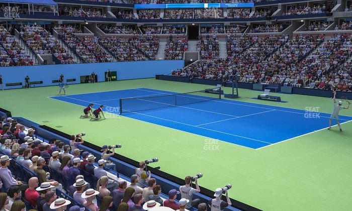 Arthur Ashe Stadium - Section 28 Seat View