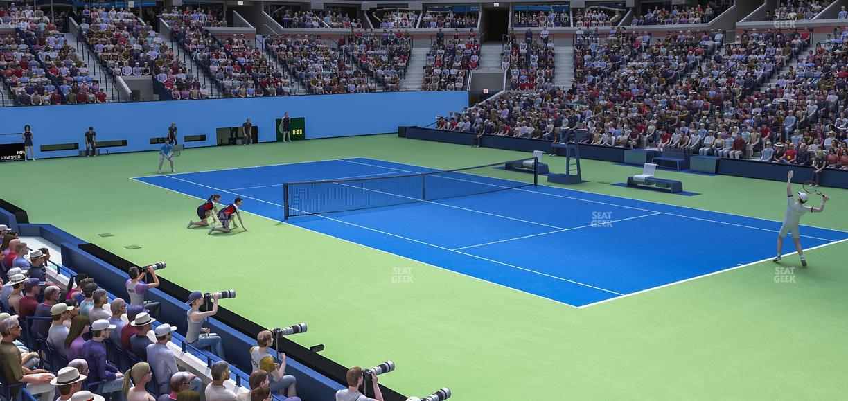 Arthur Ashe Stadium - Section 29 Seat View