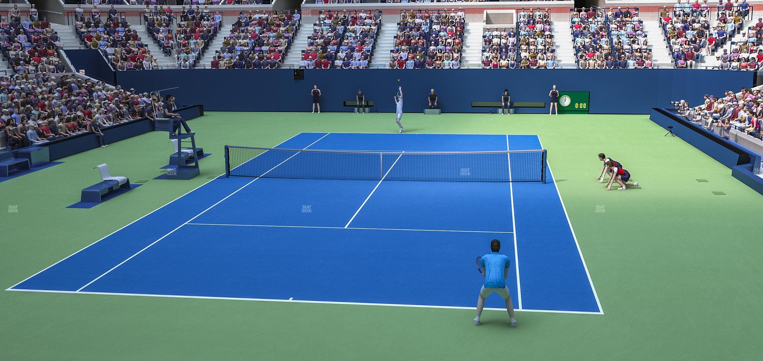 Arthur Ashe Stadium - Section 3 Seat View