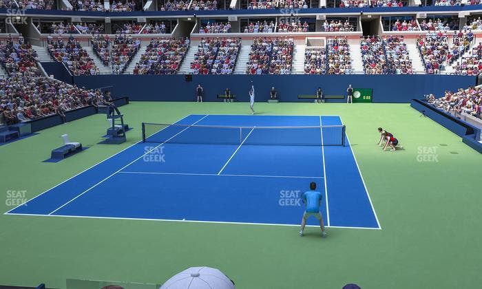 Arthur Ashe Stadium - Section 3 Seat View