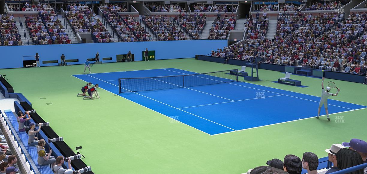 Arthur Ashe Stadium - Section 30 Seat View