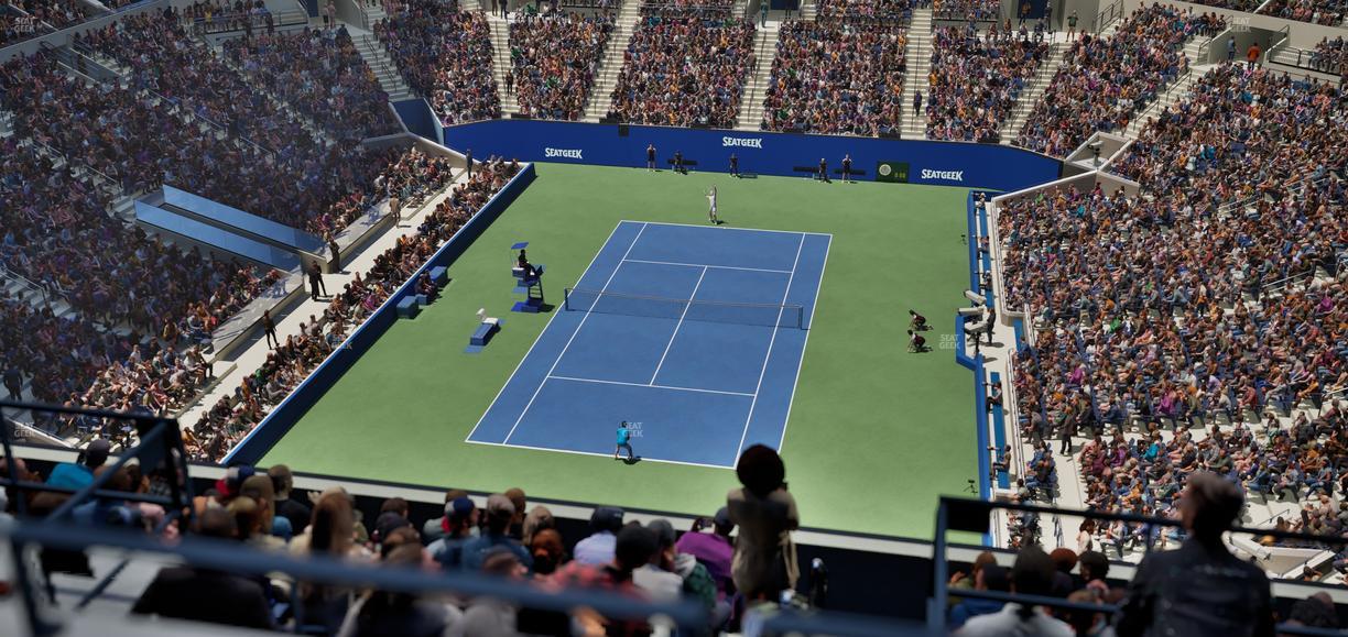 Arthur Ashe Stadium - Section 302 Seat View