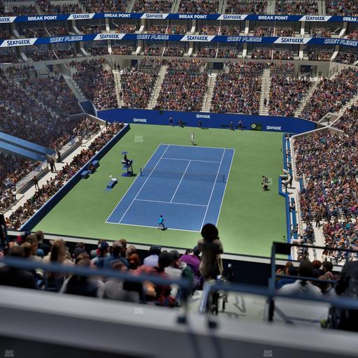 Arthur Ashe Stadium - Section 302 Seat View