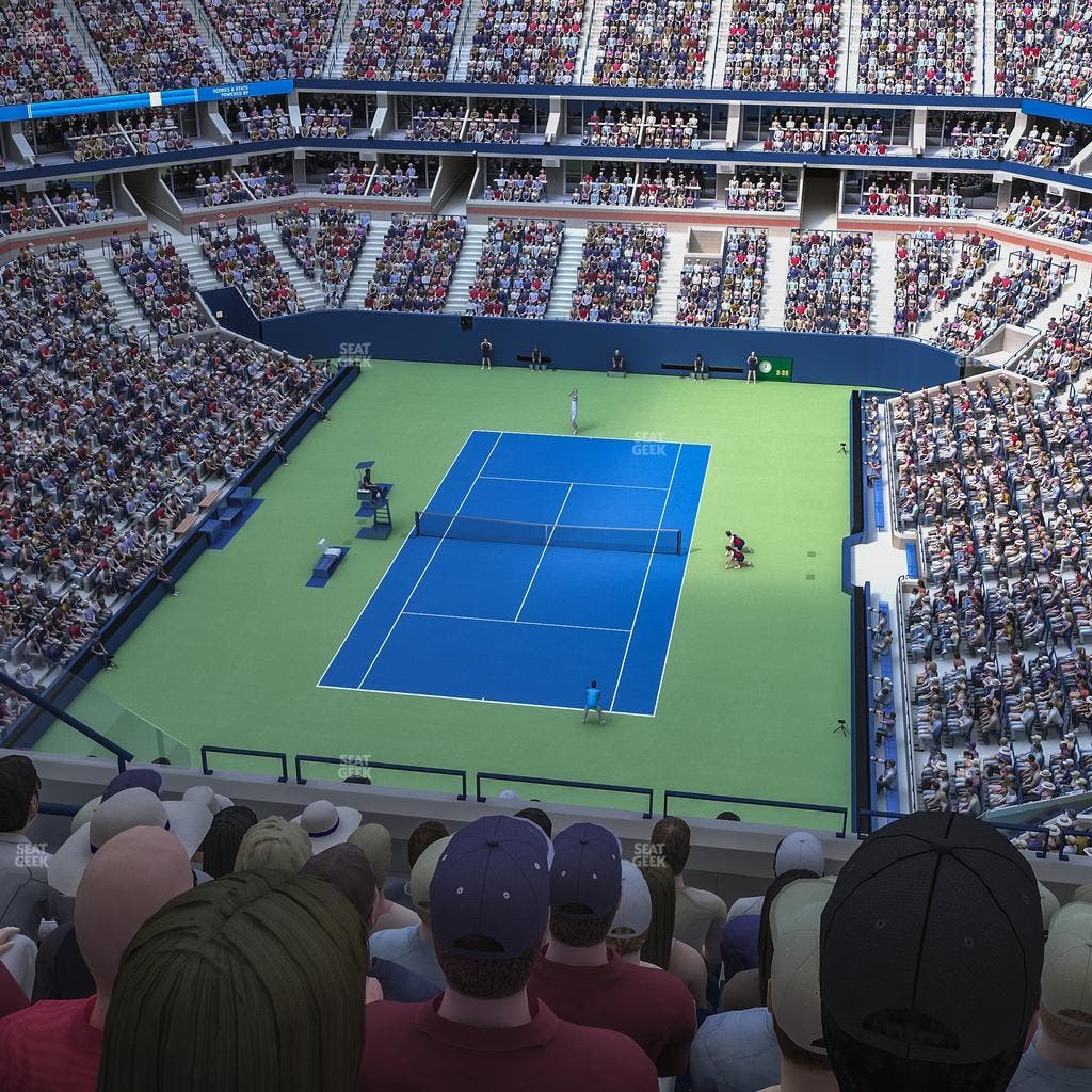 Arthur Ashe Stadium - Section 302 Seat View