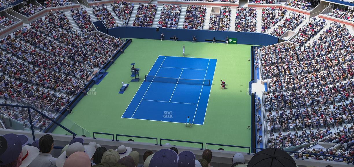 Arthur Ashe Stadium - Section 302 Seat View