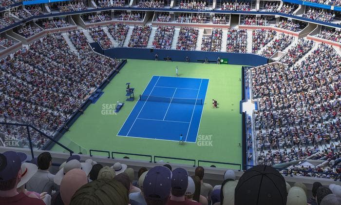 Arthur Ashe Stadium - Section 302 Seat View