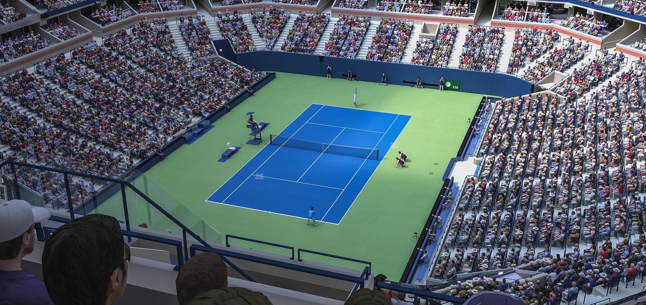 Arthur Ashe Stadium - Section 303 Seat View