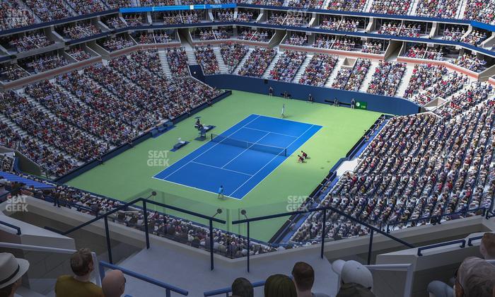 Arthur Ashe Stadium - Section 304 Seat View