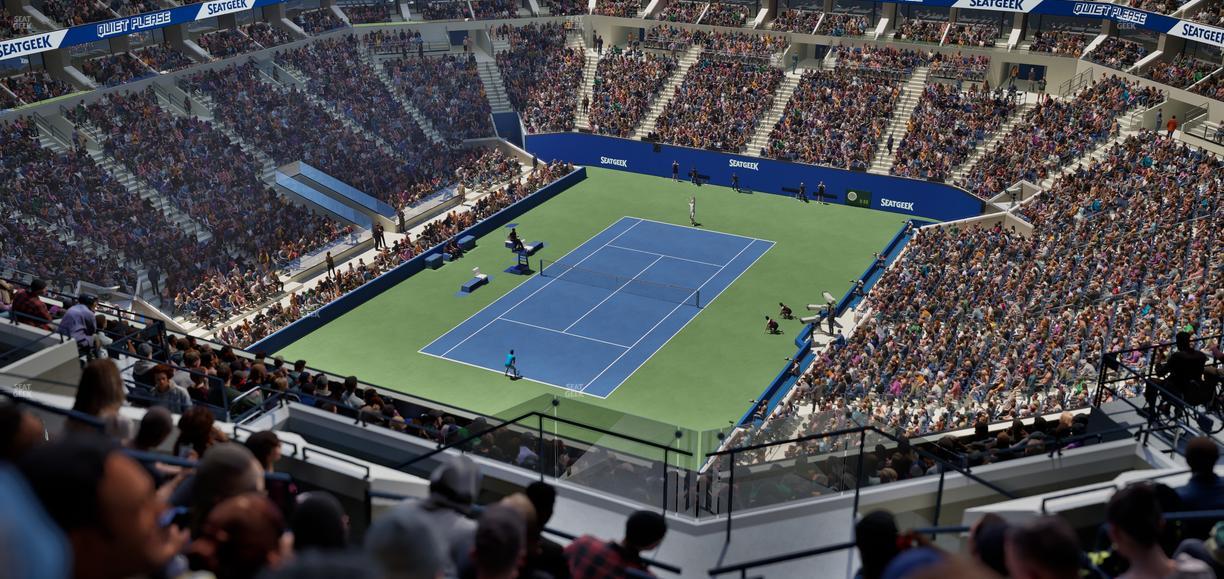 Arthur Ashe Stadium - Section 304 Seat View
