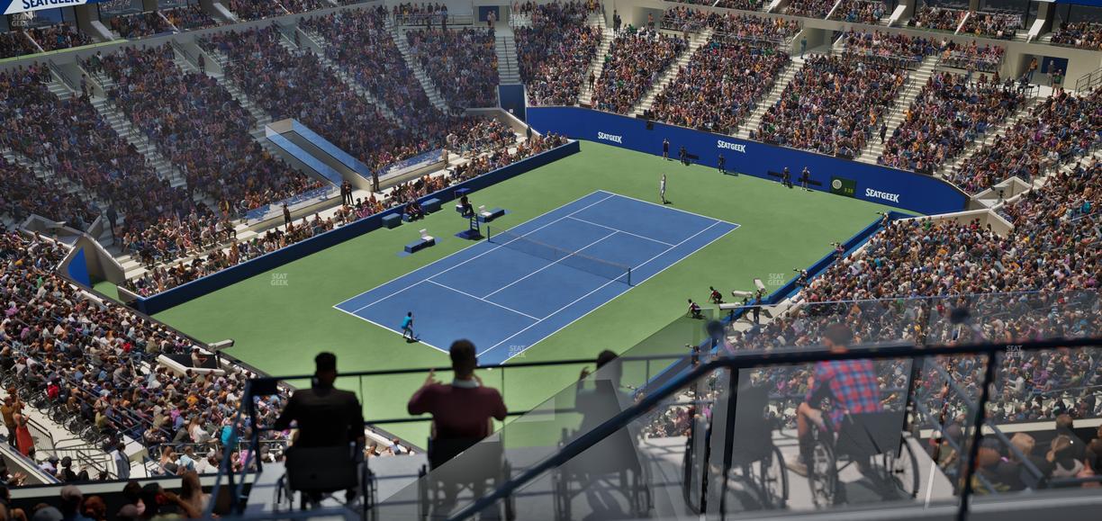 Arthur Ashe Stadium - Section 305 Seat View