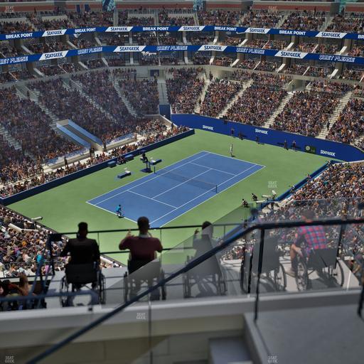 Arthur Ashe Stadium - Section 305 Seat View