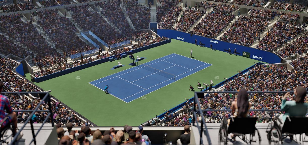 Arthur Ashe Stadium - Section 306 Seat View