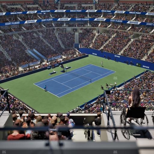 Arthur Ashe Stadium - Section 306 Seat View