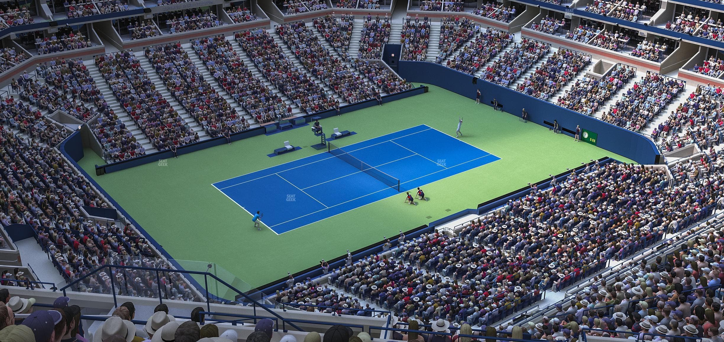 Arthur Ashe Stadium - Section 307 Seat View