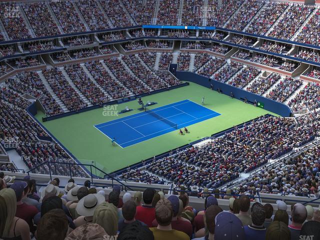 Arthur Ashe Stadium - Section 307 Seat View