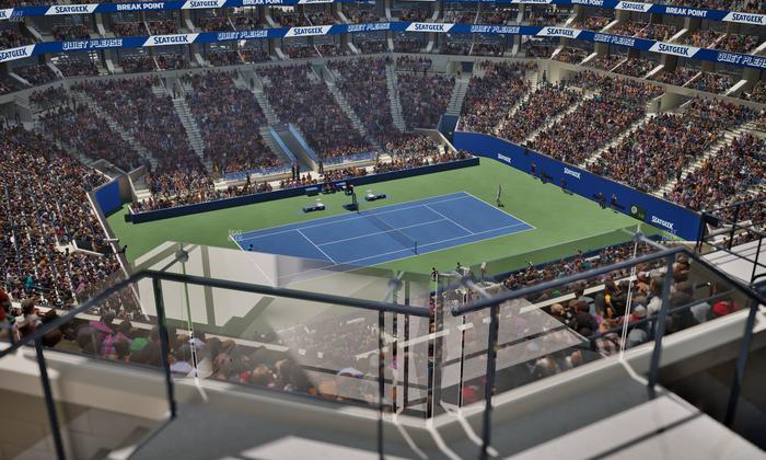 Arthur Ashe Stadium - Section 308 Seat View