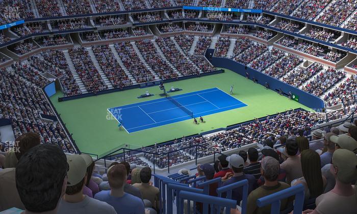 Arthur Ashe Stadium - Section 308 Seat View