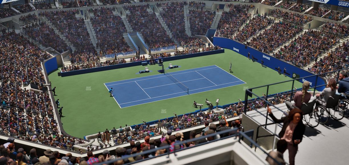 Arthur Ashe Stadium - Section 309 Seat View