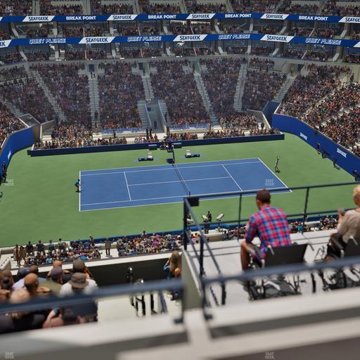Arthur Ashe Stadium - Section 310 Seat View