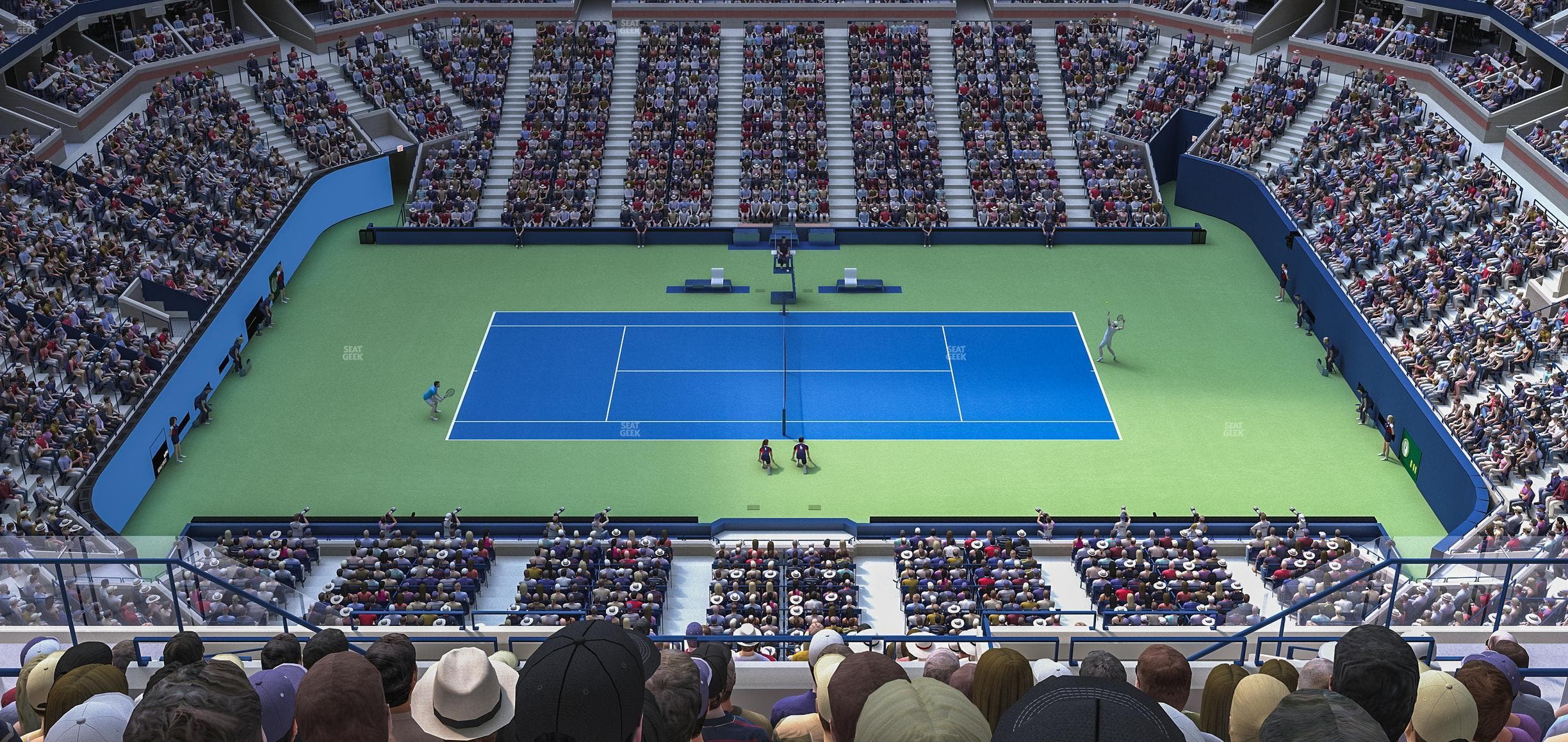 Arthur Ashe Stadium - Section 311 Seat View