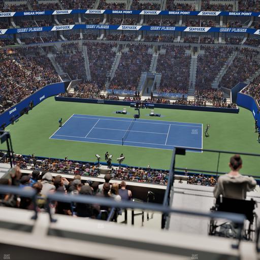 Arthur Ashe Stadium - Section 312 Seat View