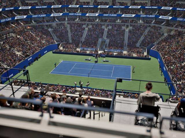 Arthur Ashe Stadium - Section 312 Seat View Arthur Ashe Stadium - Section 312 Seat View