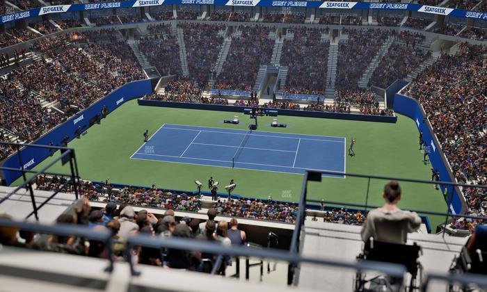 Arthur Ashe Stadium - Section 312 Seat View