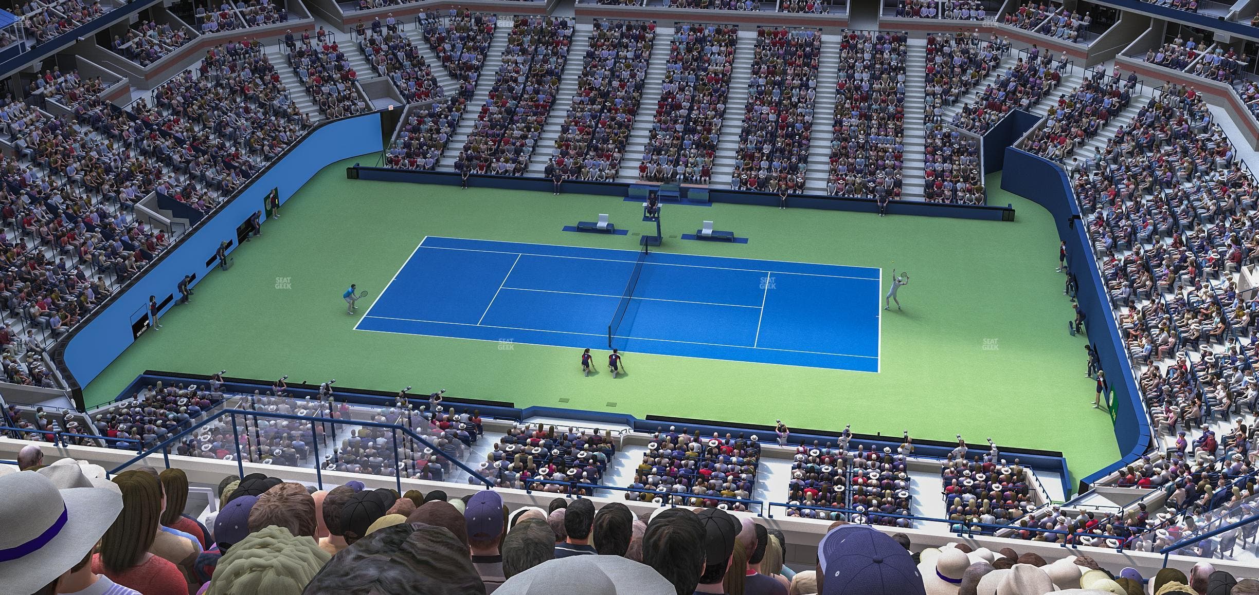 Arthur Ashe Stadium - Section 312 Seat View