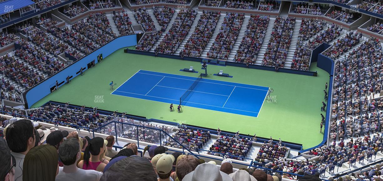 Arthur Ashe Stadium - Section 313 Seat View