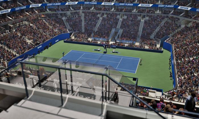 Arthur Ashe Stadium - Section 313 Seat View