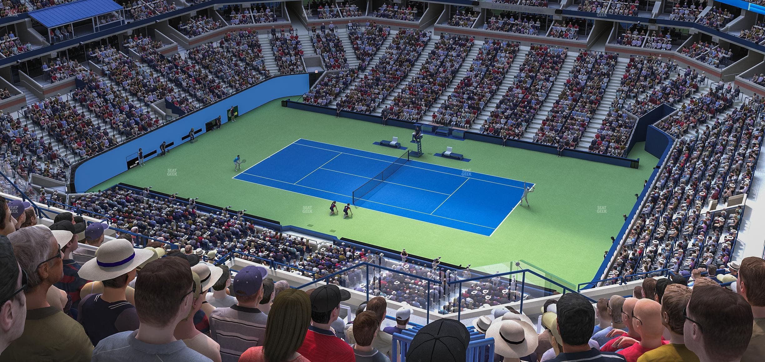 Arthur Ashe Stadium - Section 314 Seat View