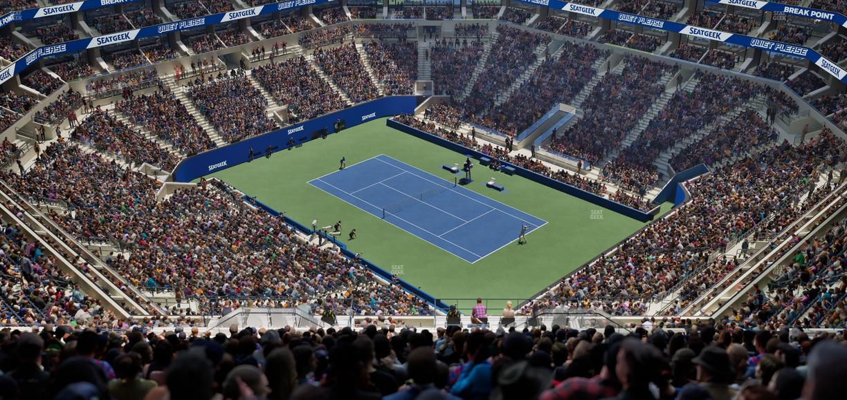 Arthur Ashe Stadium - Section 316 Seat View