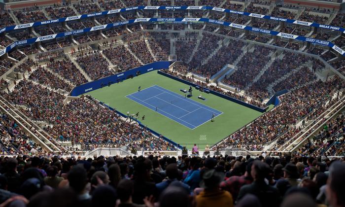 Arthur Ashe Stadium - Section 316 Seat View