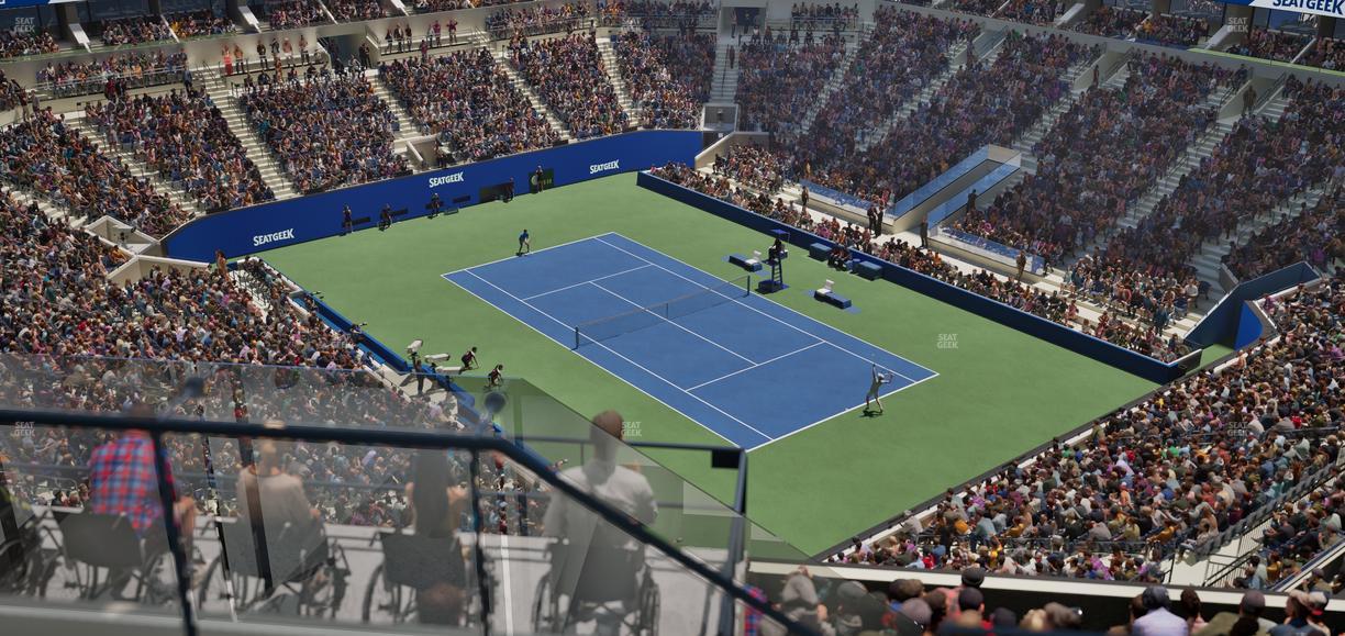 Arthur Ashe Stadium - Section 317 Seat View