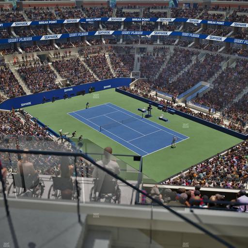 Arthur Ashe Stadium - Section 317 Seat View