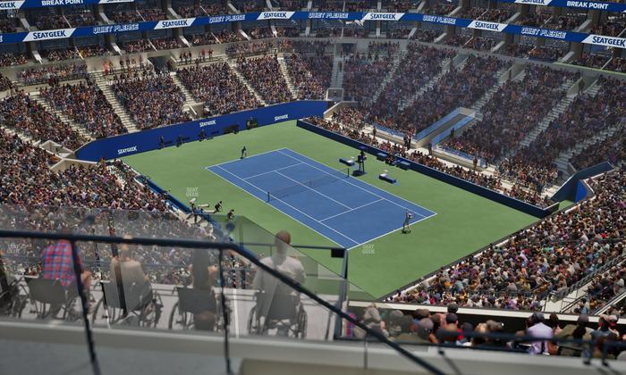 Arthur Ashe Stadium - Section 317 Seat View
