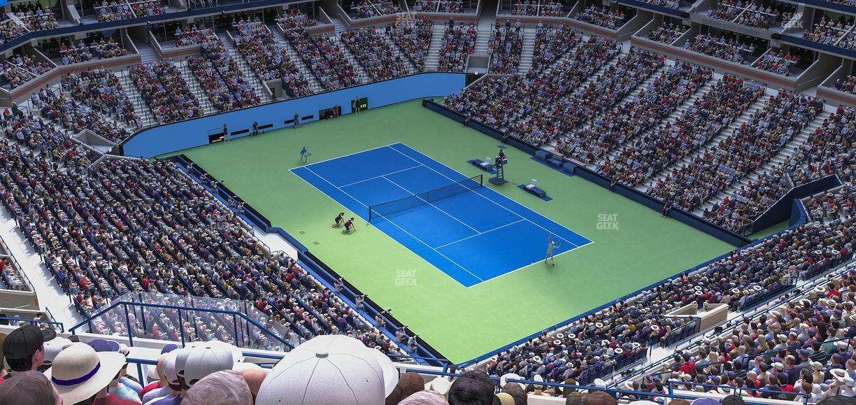 Arthur Ashe Stadium - Section 317 Seat View