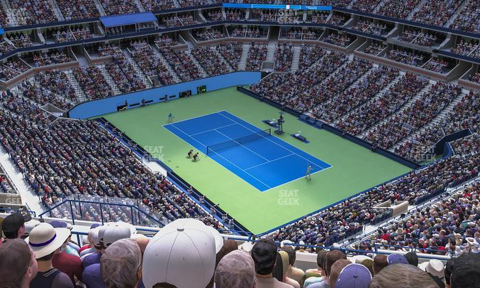 Arthur Ashe Stadium - Section 317 Seat View