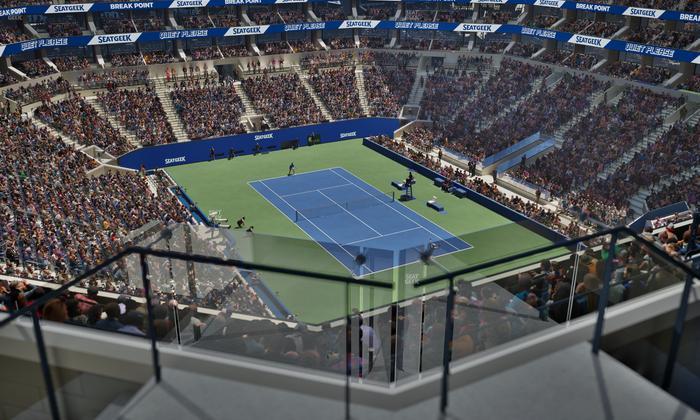 Arthur Ashe Stadium - Section 318 Seat View