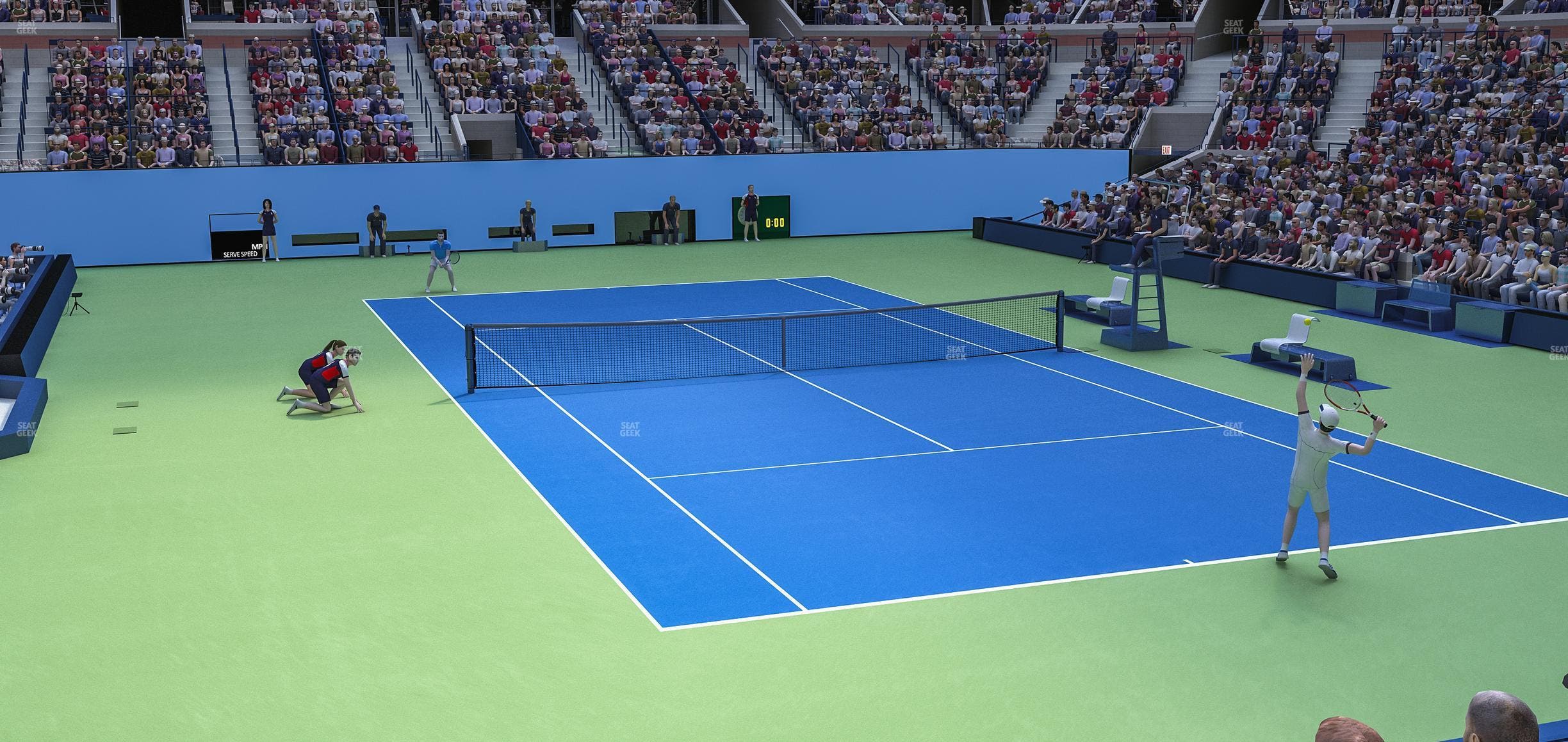 Arthur Ashe Stadium - Section 32 Seat View