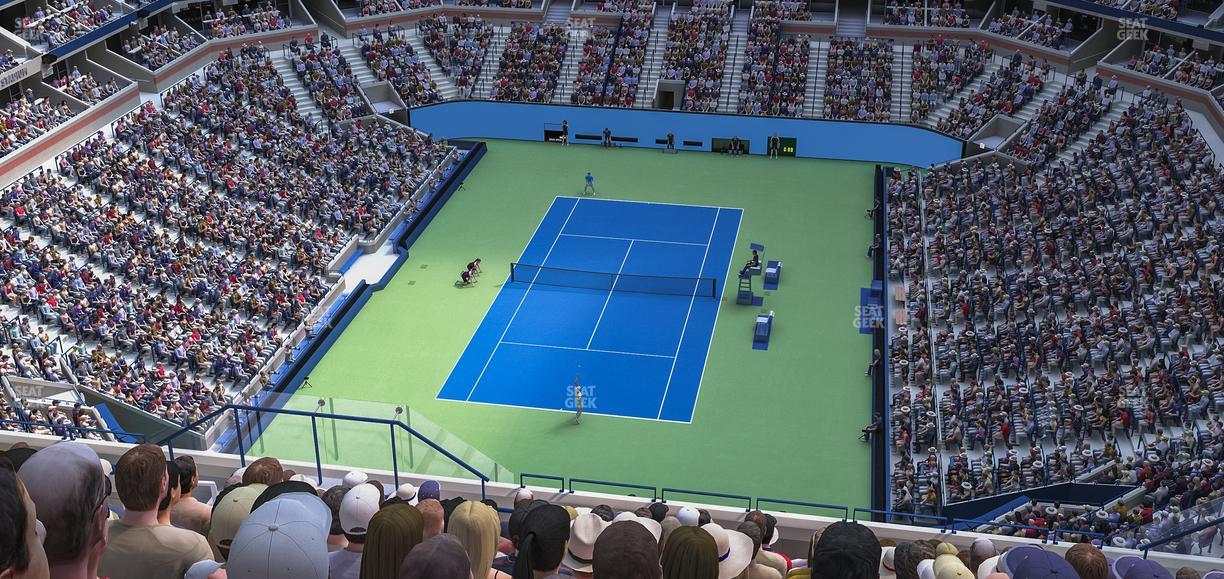 Arthur Ashe Stadium - Section 322 Seat View