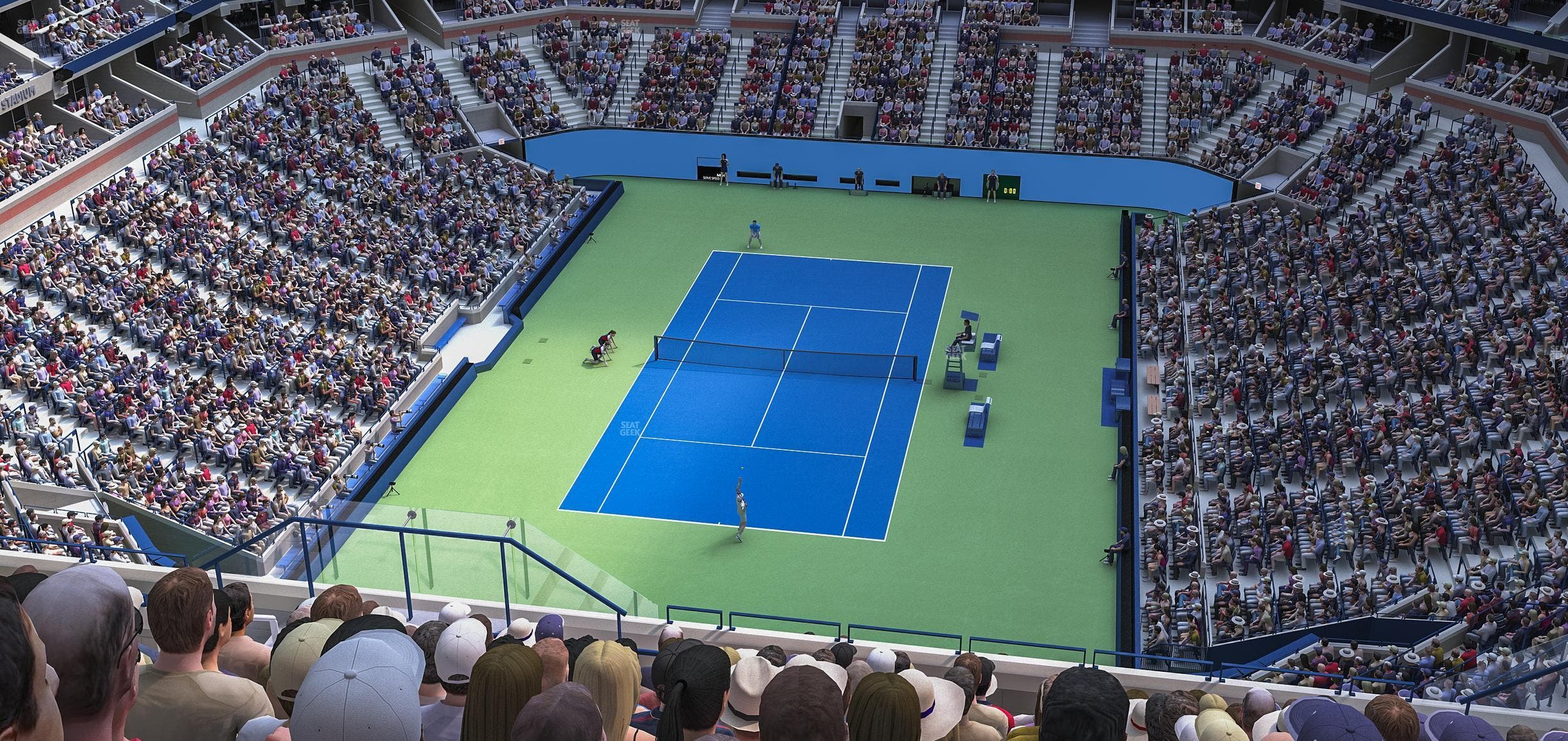 Arthur Ashe Stadium - Section 322 Seat View