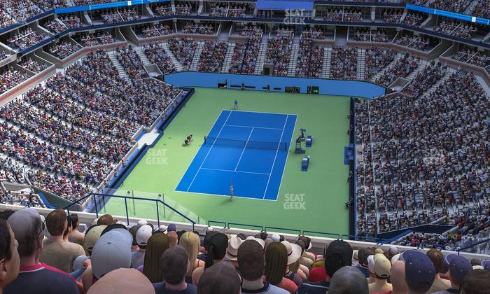 Arthur Ashe Stadium - Section 322 Seat View