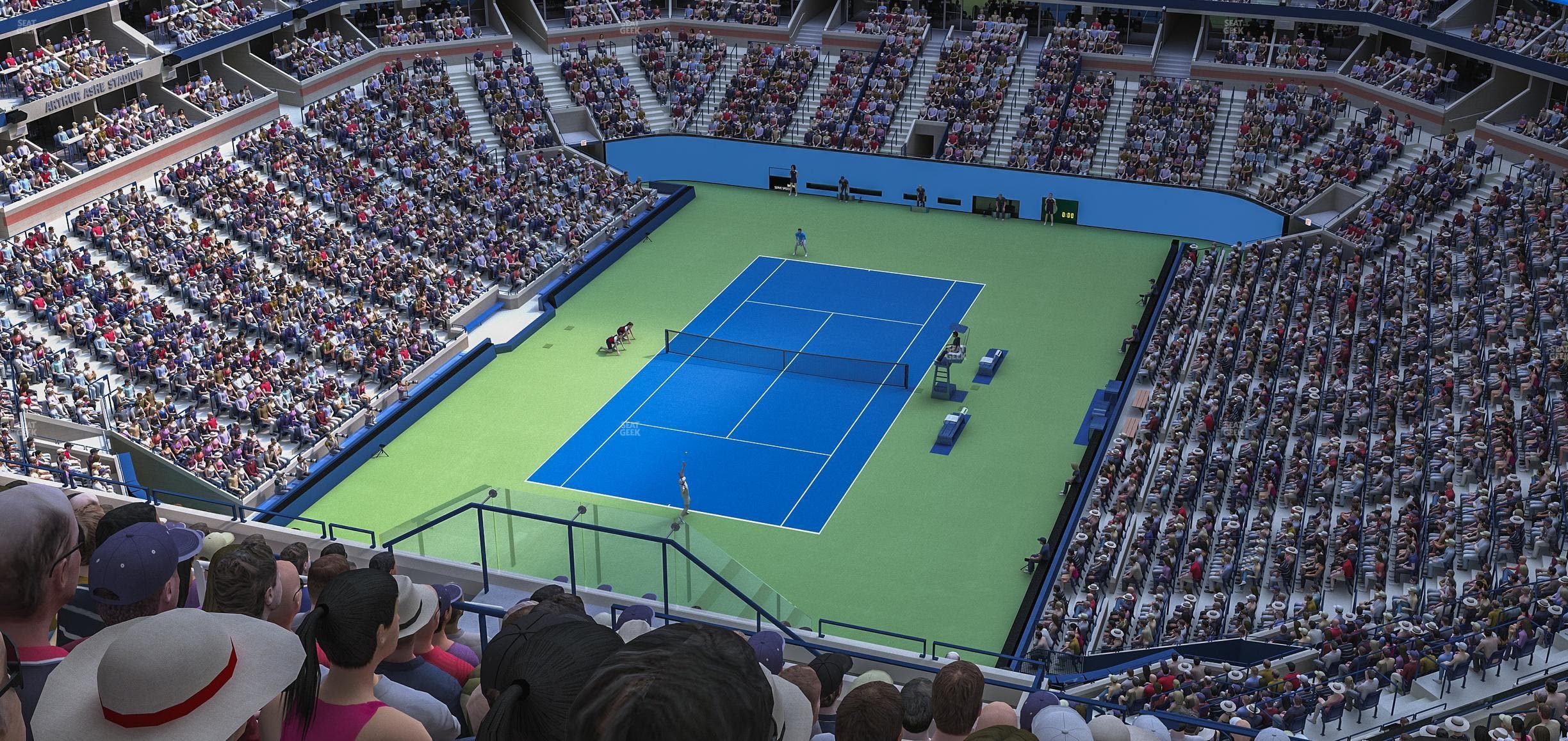 Arthur Ashe Stadium - Section 323 Seat View