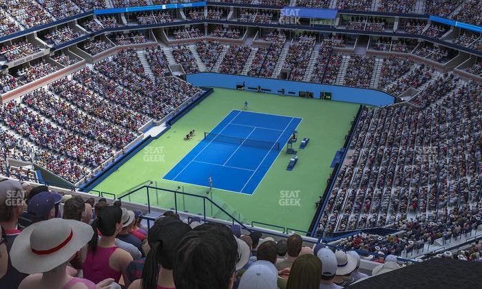 Arthur Ashe Stadium - Section 323 Seat View