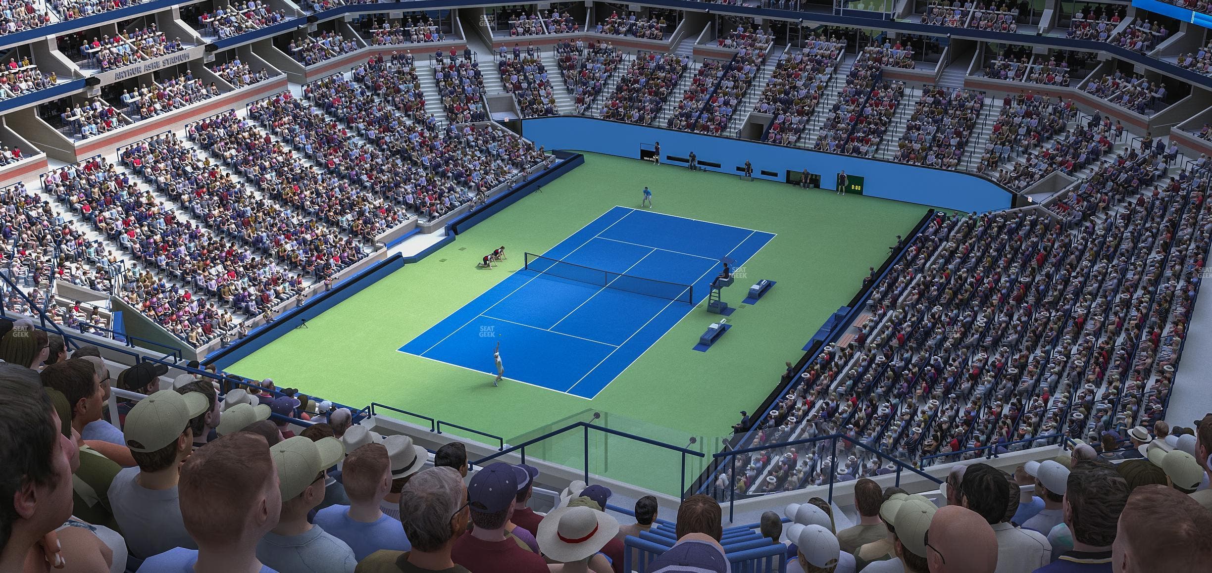 Arthur Ashe Stadium - Section 324 Seat View